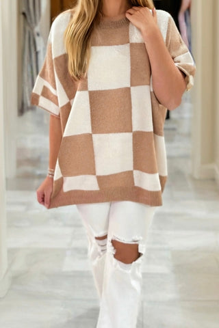 The Westlake Check Sweater!