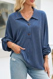 ‘Living in the Moment’ Willow Ribbed Top!