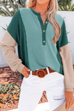 The Lex Ribbed Top in Green!