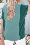 The Lex Ribbed Top in Green!