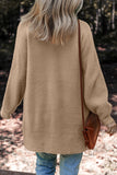 The Cozy Cabin Cardigan in Caramel!