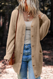 The Cozy Cabin Cardigan in Caramel!