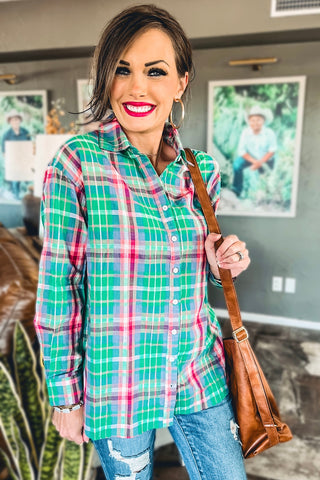 NEW ‘The Millie’ Plaid Top!