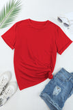 The Everyday Essential Relaxed Tee in Red!