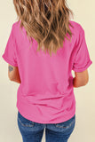 The Everyday Essential Relaxed Tee in Bubblegum Pink!