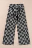 Checkmate Wide-Leg Jeans!