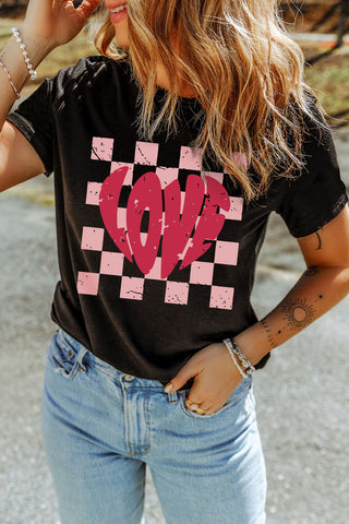 Checkered Crush Tee!