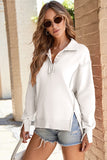 The Callan Sweatshirt in Crisp White!