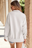The Callan Sweatshirt in Crisp White!