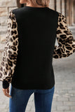 Midnight Safari Puff Sleeve Top!