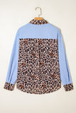 IN STOCK: Savannah Stroll Button-Up Top in Blue!