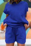 The Beckham Shorts Set in Royal Blue!