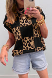 The Bold Moves Leopard +Black Top!