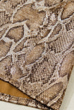 The Metallic Snake Print Top!
