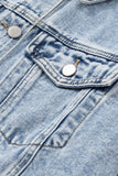 The Harper Distressed Denim Jacket!