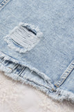 The Harper Distressed Denim Jacket!