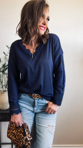 NEW ‘She’s All That’ Top in Navy!