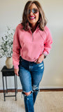 NEW Gianna Cropped Pullover in Pink!