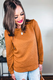 The Bonfire Top in Camel!