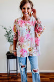 Oversized Shift Top in Bloom!