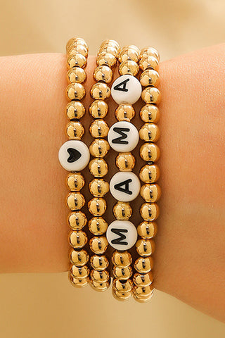 NEW ‘Mama’ Beaded Bracelet Set!