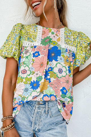 Sale!!! Julian Floral Top!