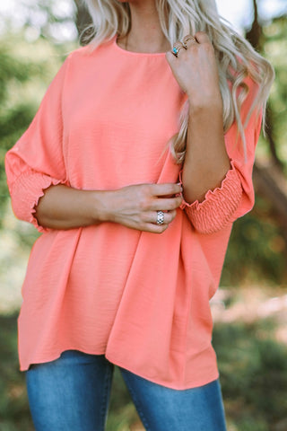 NEW Oversized Shift Top in Coral!