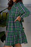 The Evergreen Plaid Holiday Dress!
