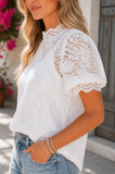 The Lace & Grace Top (Summer White)!