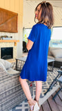 50% Off: The Serenity Dress in Royal Blue! (Only $18.98)