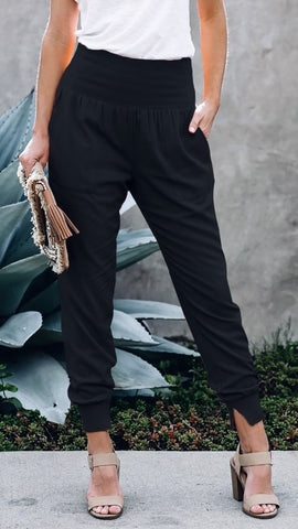 Pocketed Casual Joggers in Black! – Stormy Brooke Designs