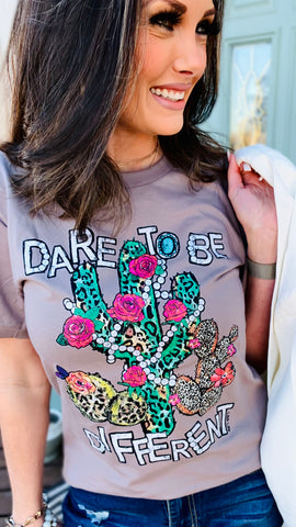 50% Off: ‘Dare to be Different’ T-Shirt! (Only $14.48)